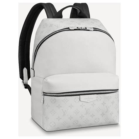 white louis vuitton backpack|Louis Vuitton backpack unisex.